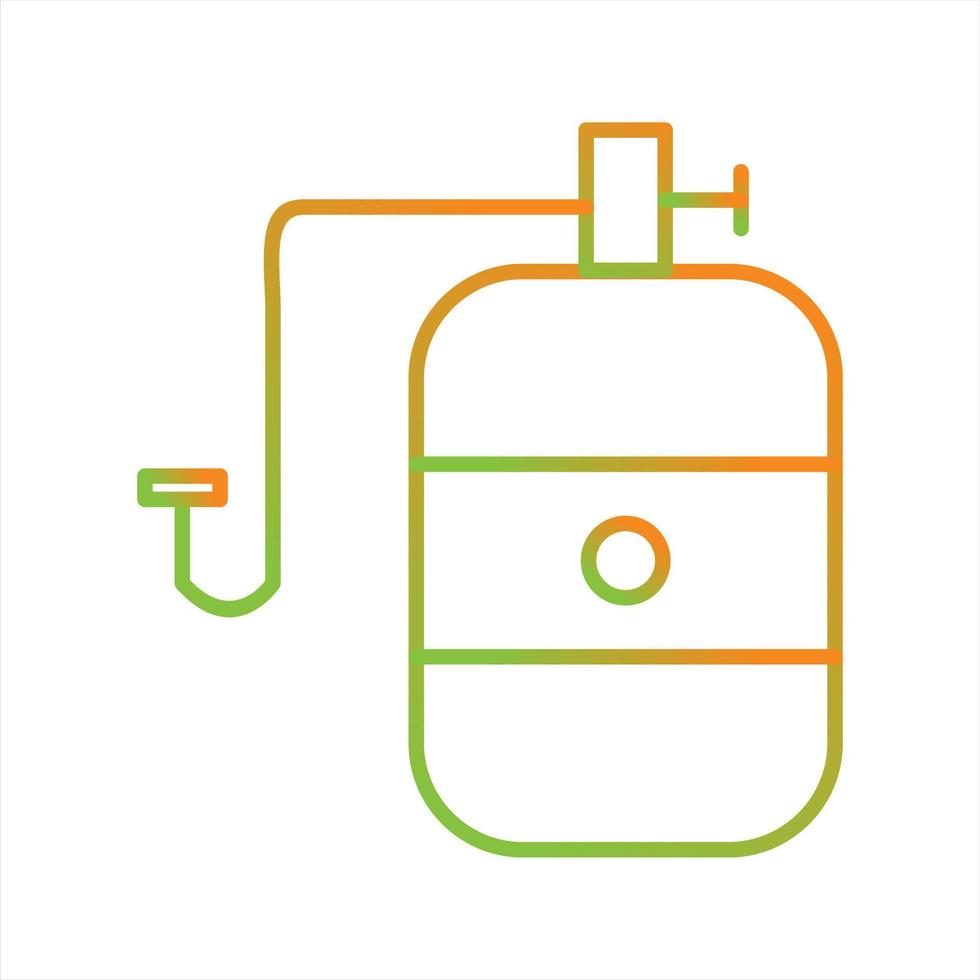 Beautiful Cylinder Line Vector Icon