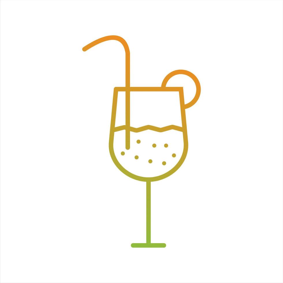 Beautiful Drink Line Vector Icon