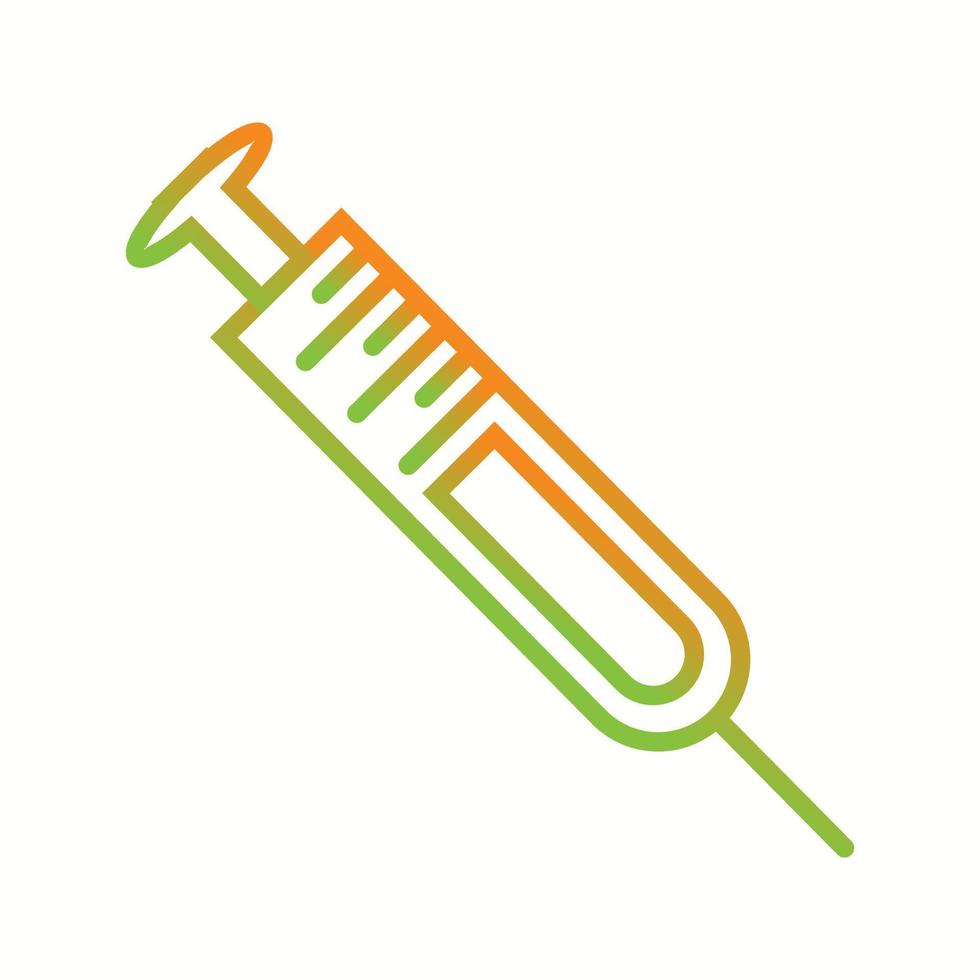 Beautiful Syringe vector line icon