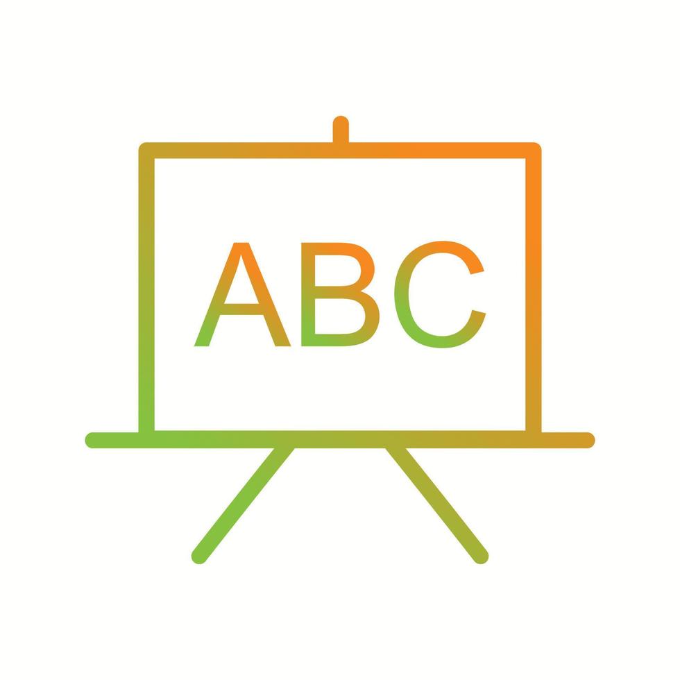 Beautiful Board vector line icon
