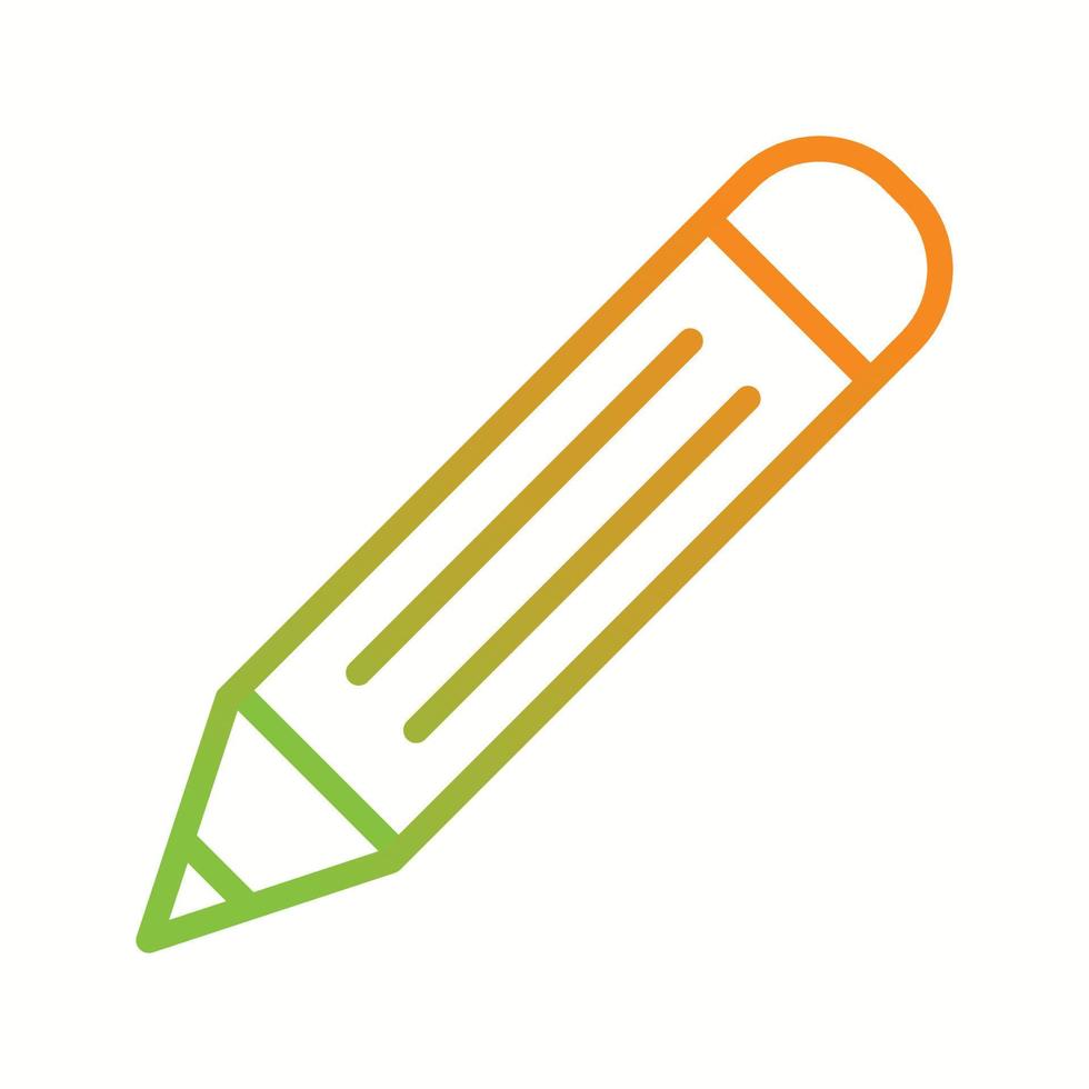 Beautiful Pencil vector line icon