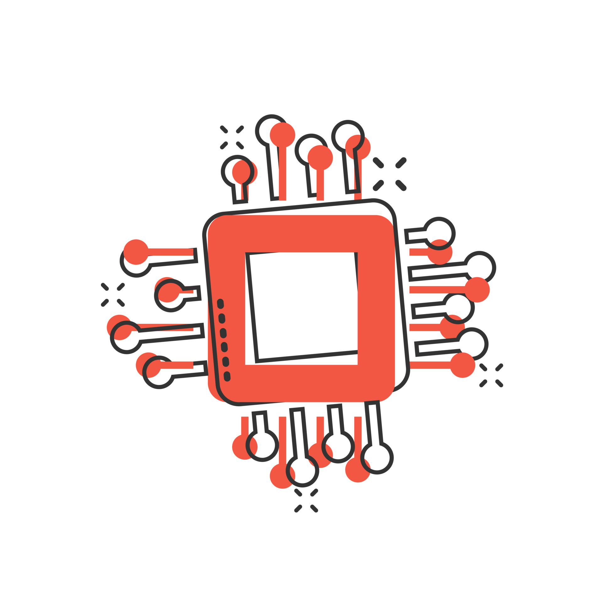 Computer cpu icon in comic style. Circuit board cartoon vector illustration on white isolated background. Motherboard chip splash effect business concept. 16972806 Vector Art at Vecteezy Computer cpu icon in comic style. Circuit board cartoon vector illustration on white isolated background. Motherboard chip splash effect business concept. 16972806 Vector Art at Vecteezy