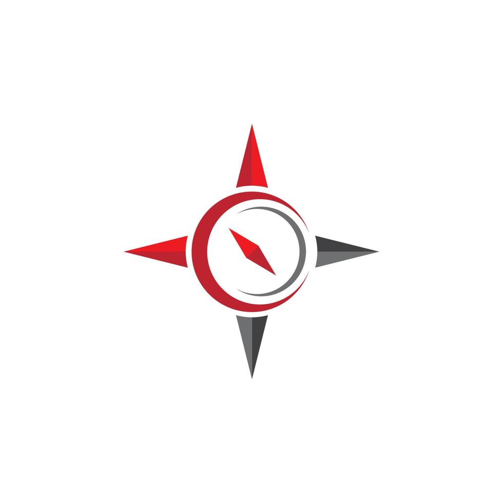 Compass vector icon illustration