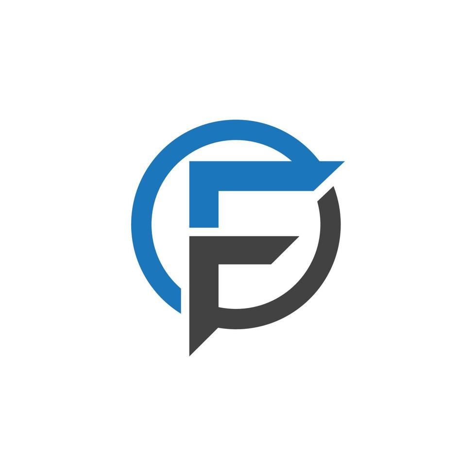 F Letter vector icon