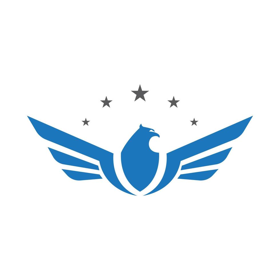 Falcon Logo Template vector