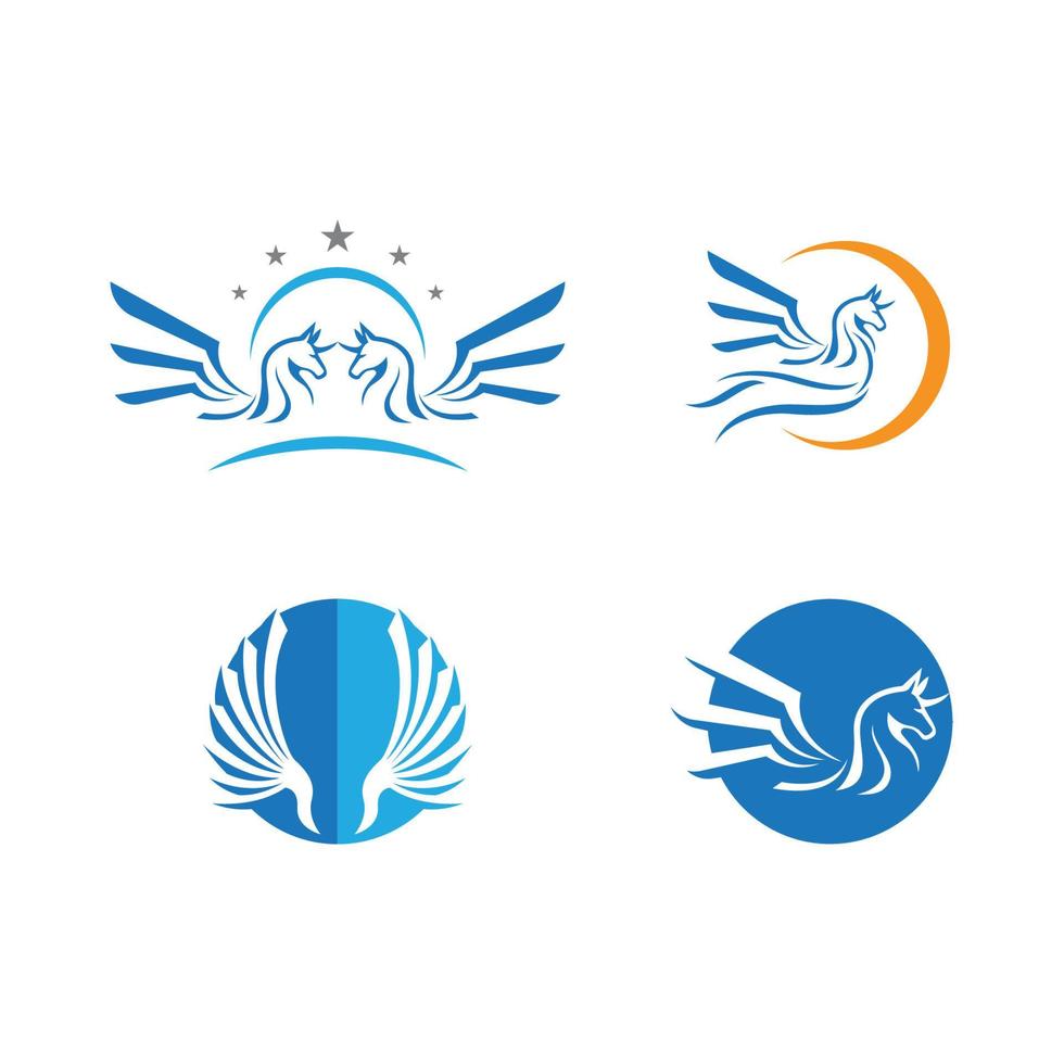 Unicorn Vector icon illustration design