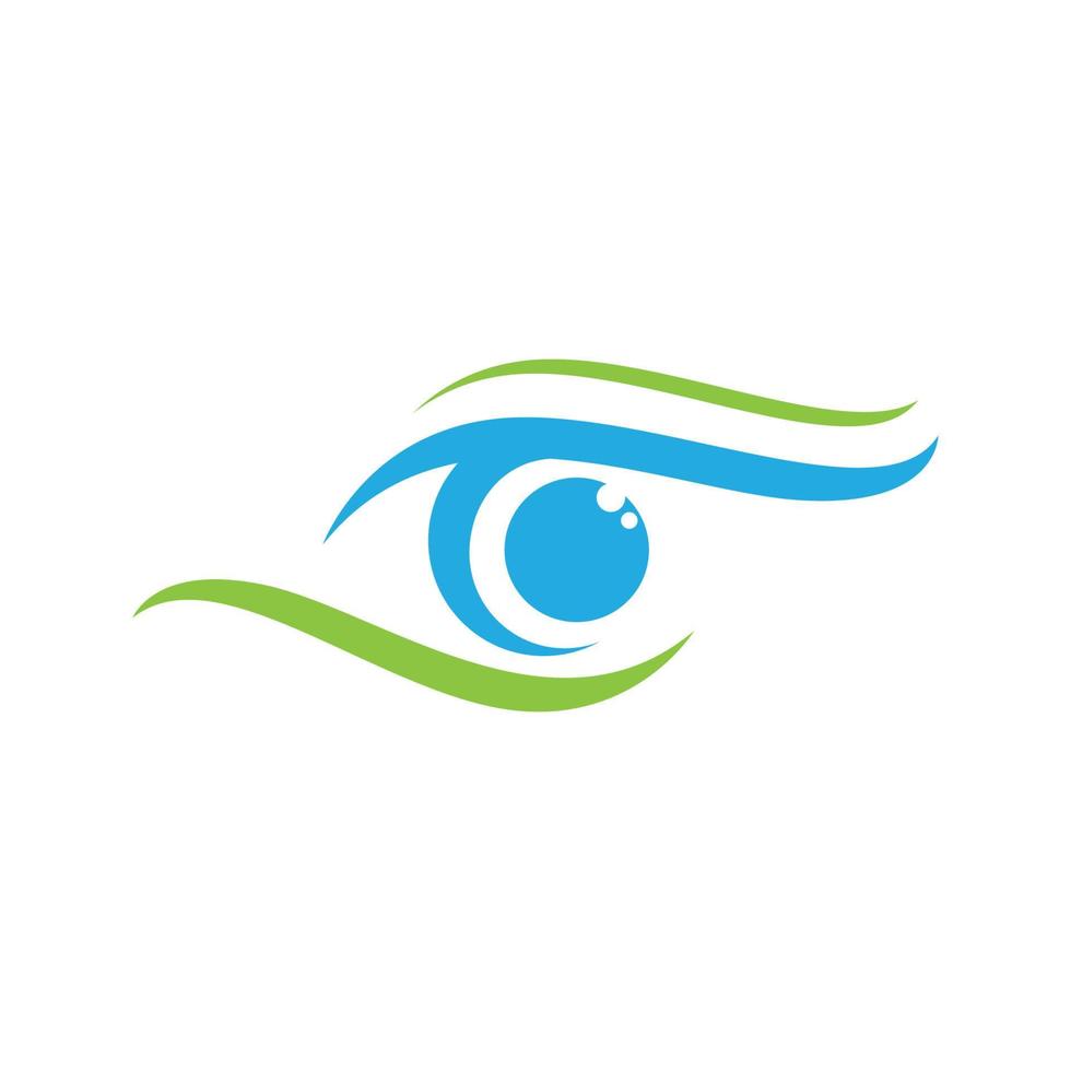 Eye Care vector logo design