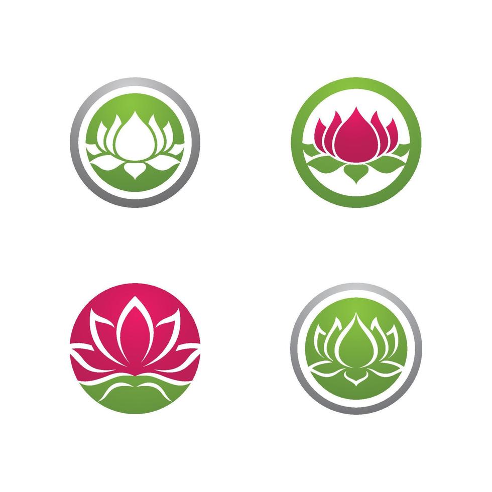 Beauty Vector lotus icon