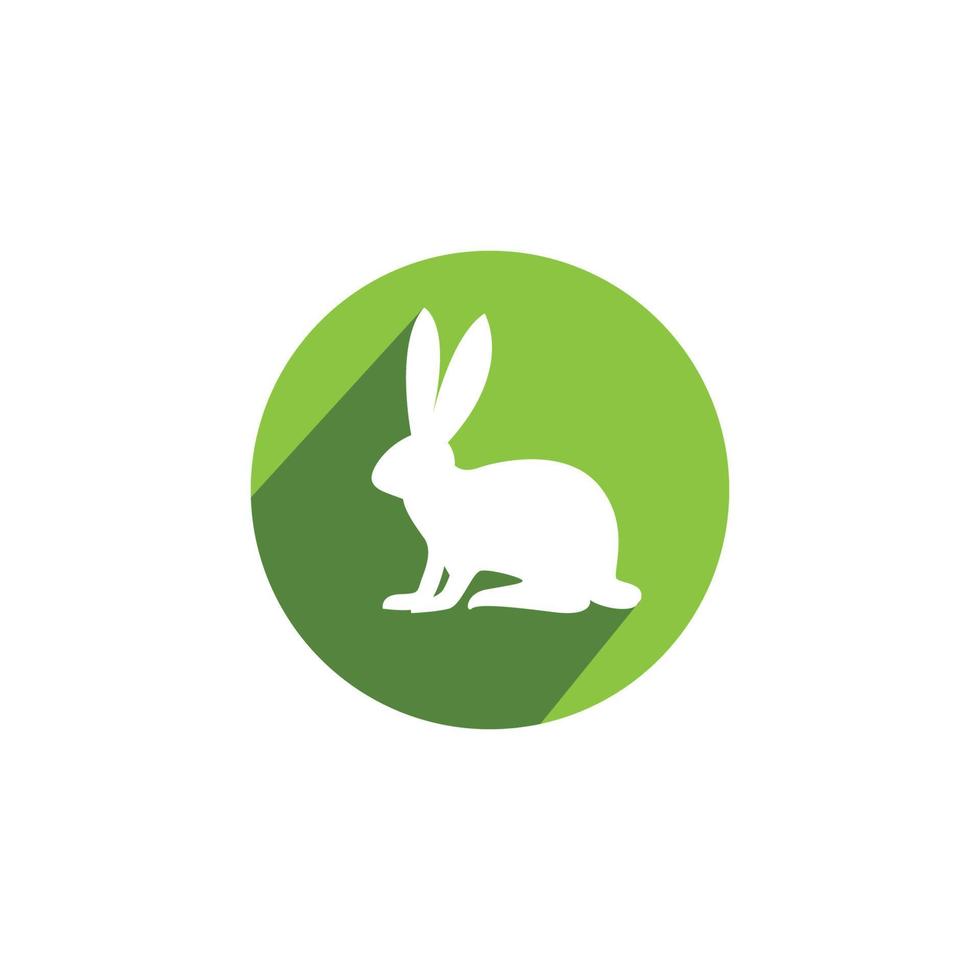 Rabbit vector icon illustration design