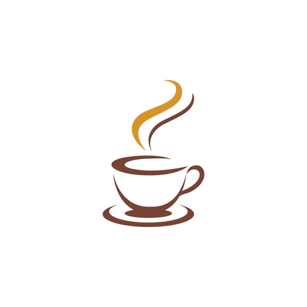 Coffee cup Logo Template vector