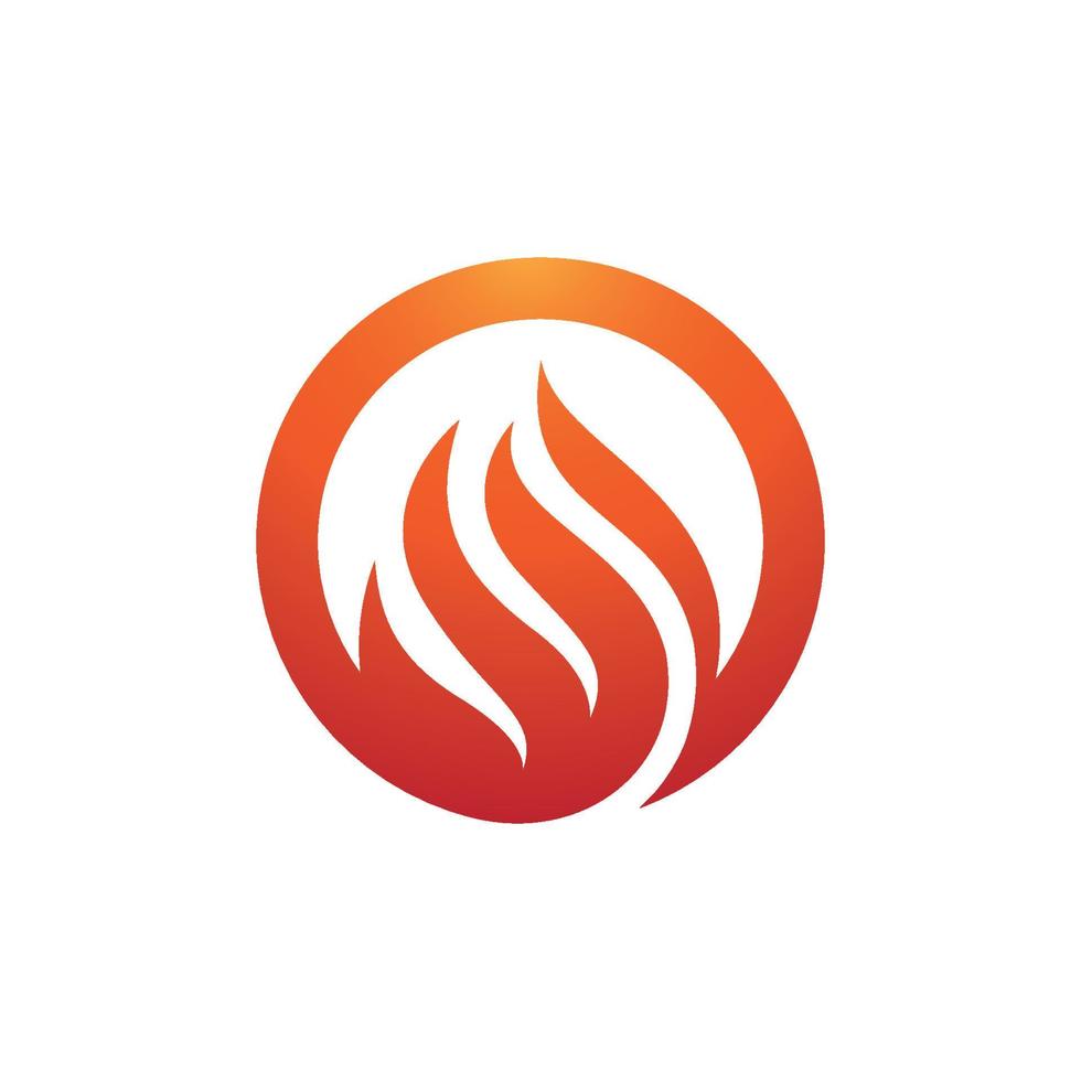 Fire flame vector illustration design