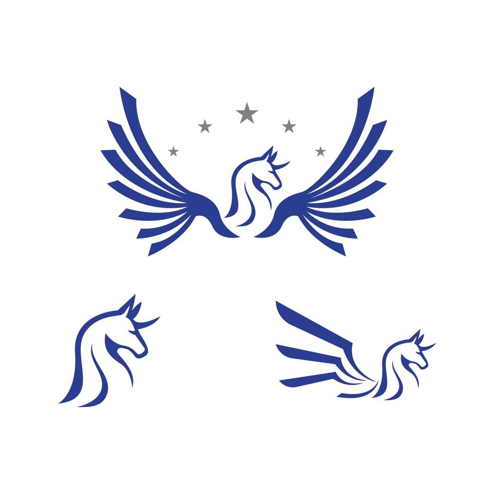Unicorn Vector icon illustration design
