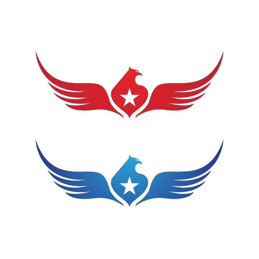 Falcon Logo Template vector