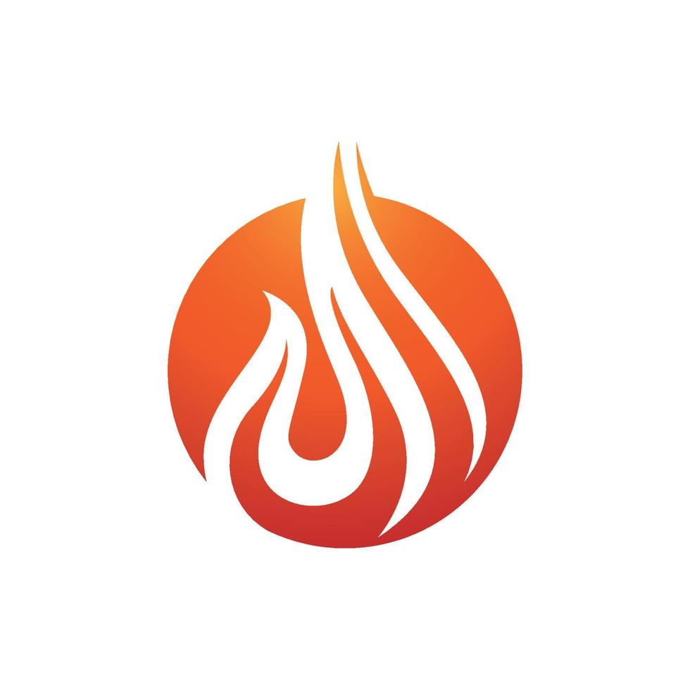 Fire flame vector illustration design