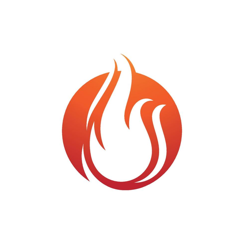 Fire flame vector illustration design