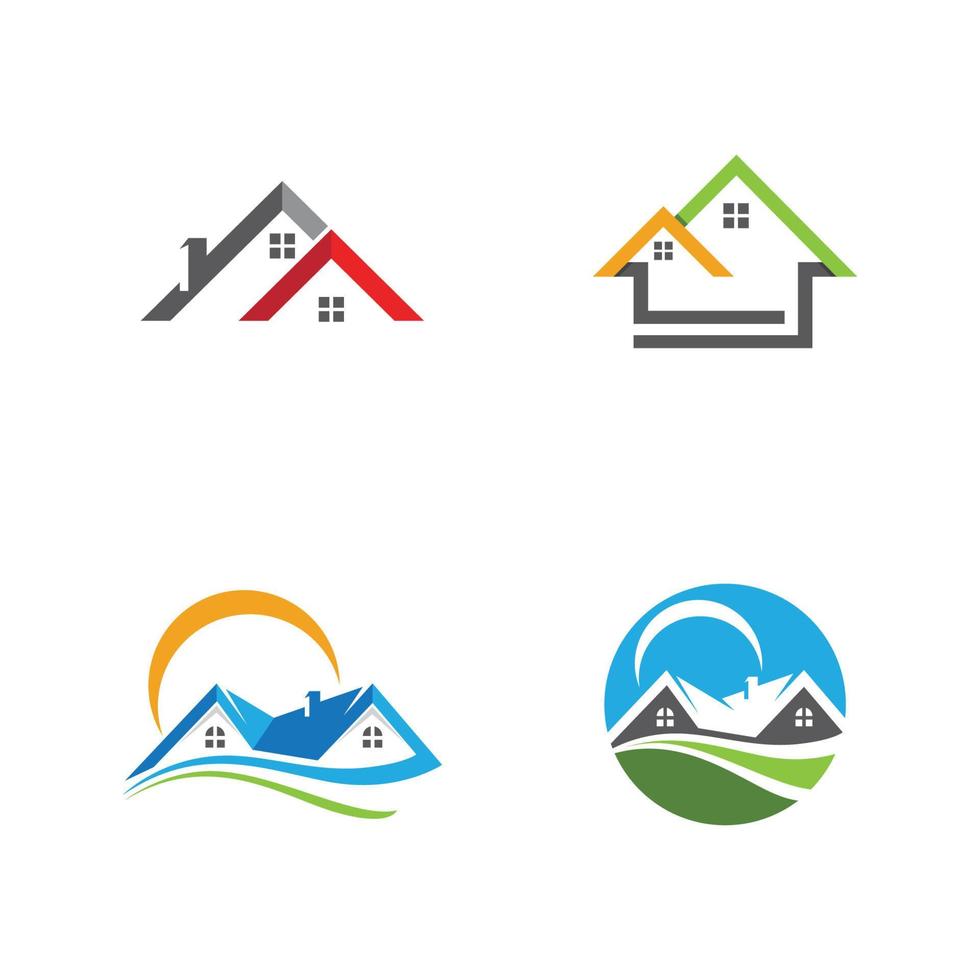 Property and Construction Logo design vector