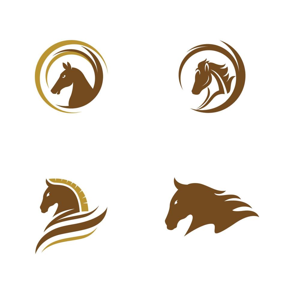 Horse Logo Template Vector icon