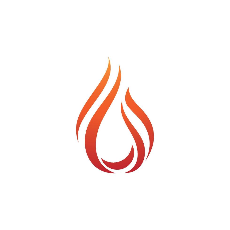Fire flame vector illustration design
