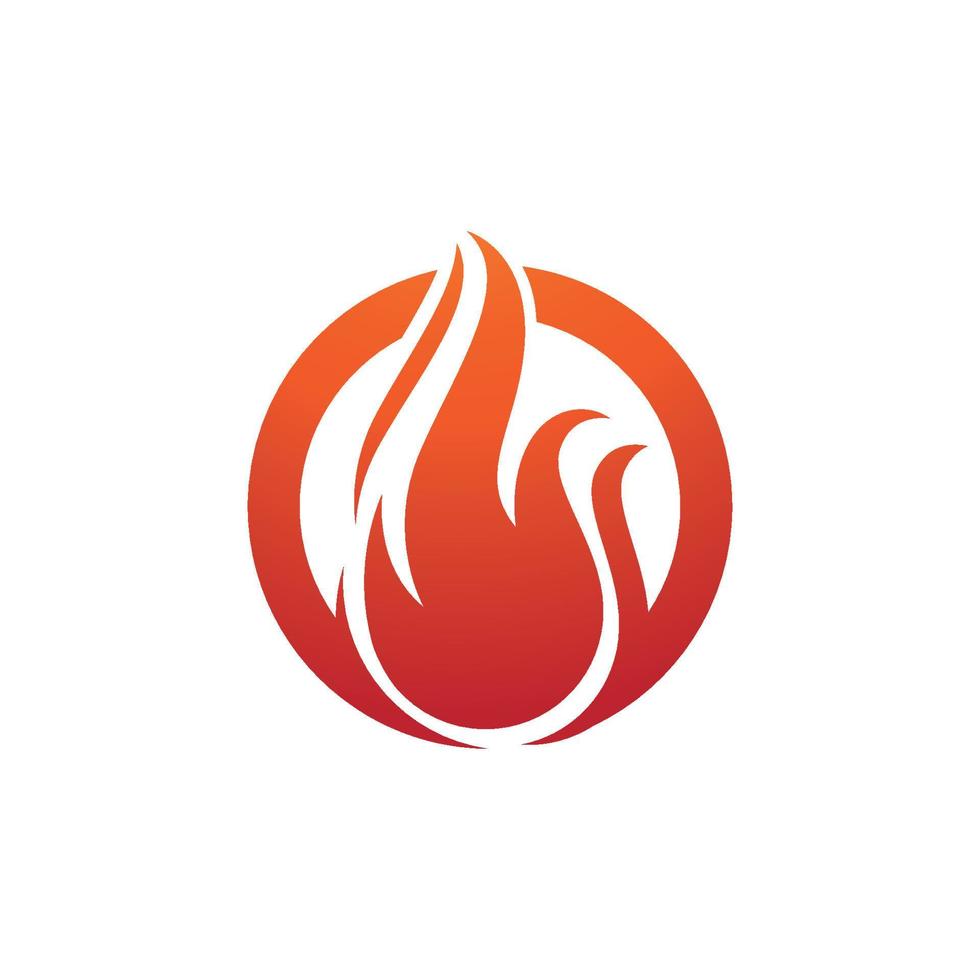 Fire flame vector illustration design