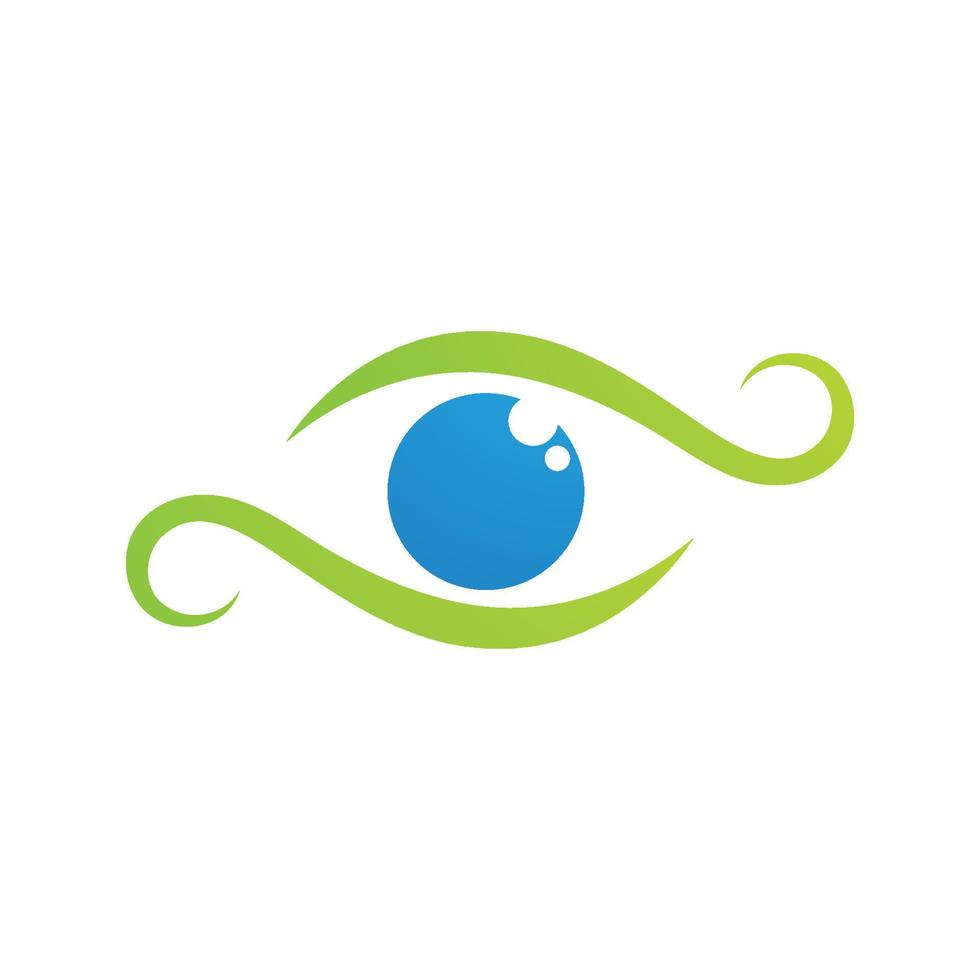 Eye Care vector logo design