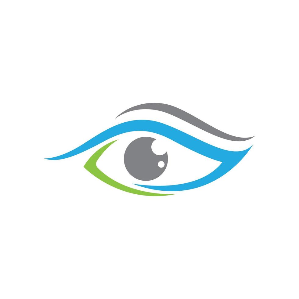 Eye Care vector logo design