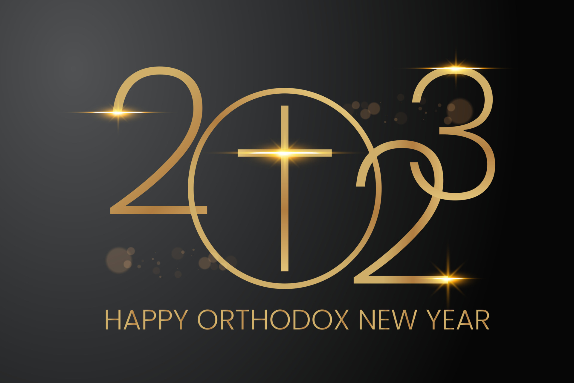 Happy Orthodox New Year With Gold Jesus Symbol 2023 New Year With Gold happy-orthodox-new-year-with-gold-jesus-symbol-2023-new-year-with-gold