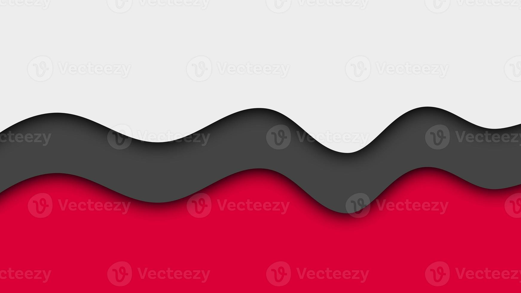 Abstract background wave red white colorful simple modern elegant premium photo