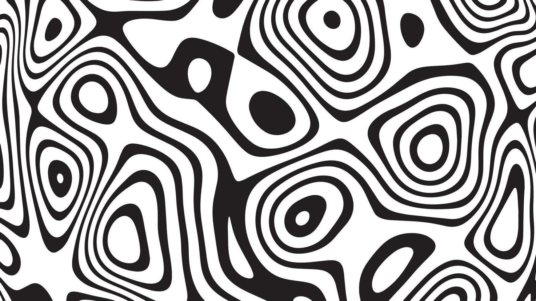 Black and white line pattern abstract background texture vector