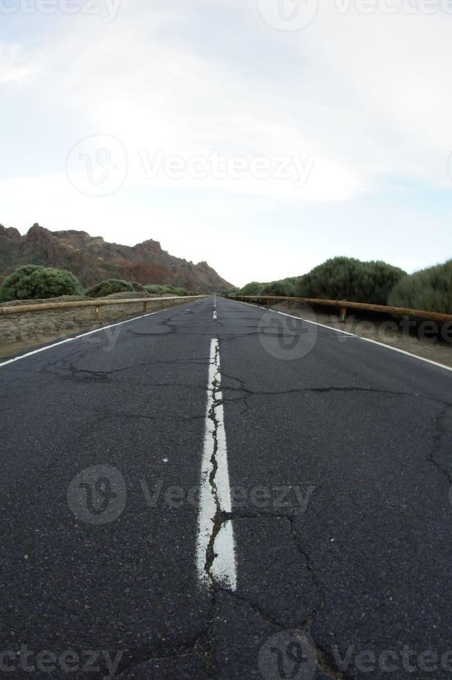 vista panorámica de la carretera foto