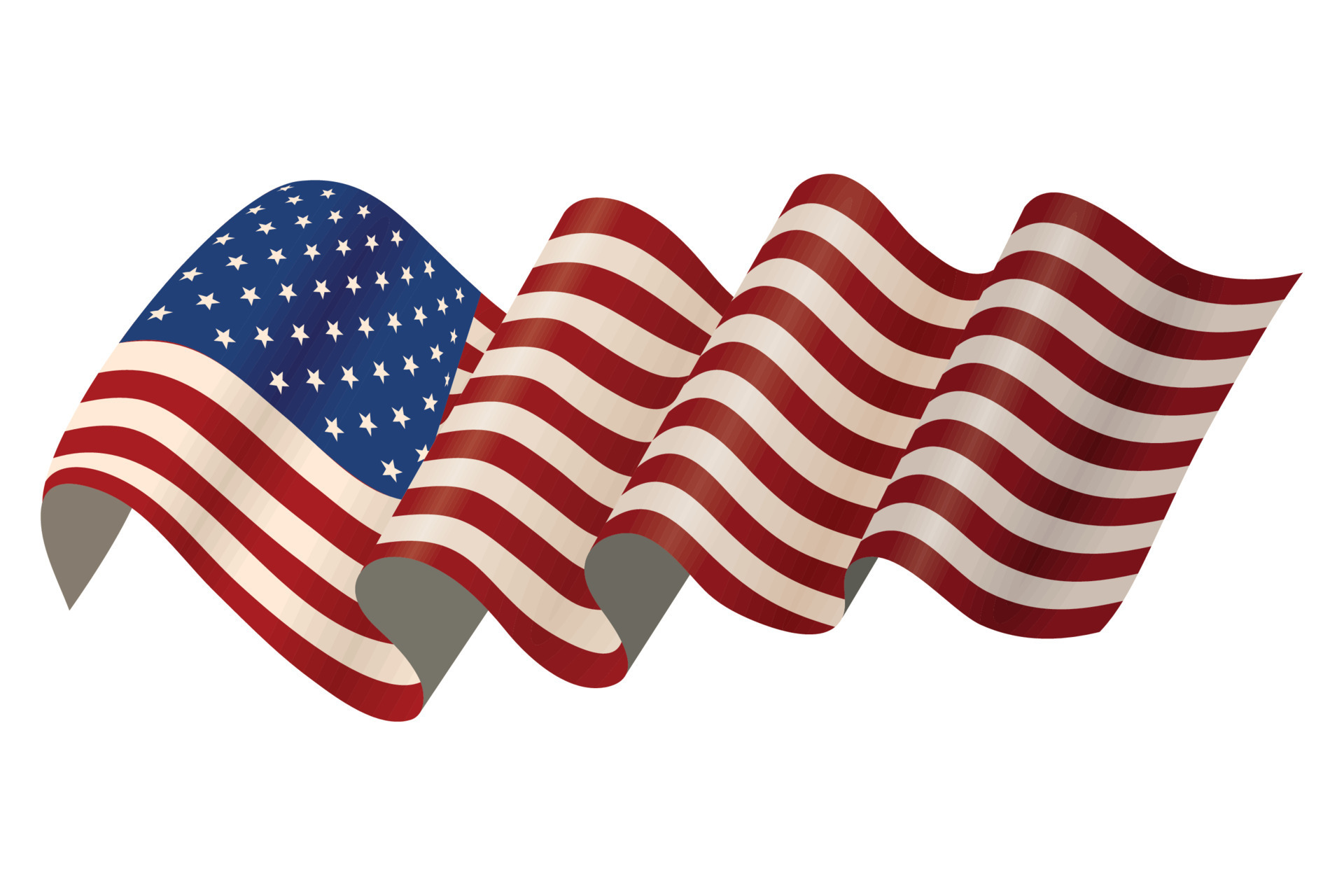 Usa Flag Waving 16976471 Vector Art At Vecteezy Usa Flag Waving 16976471 Vector Art At Vecteezy