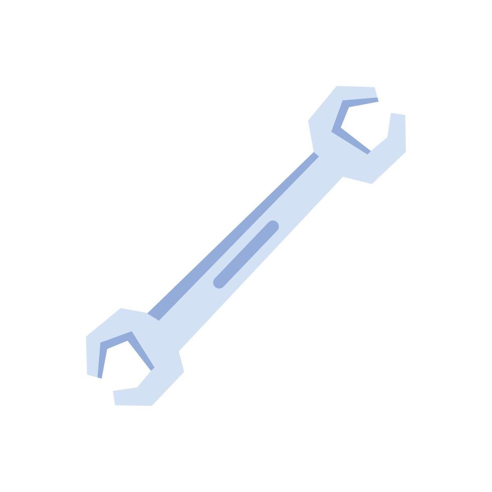 wrench key tool vector