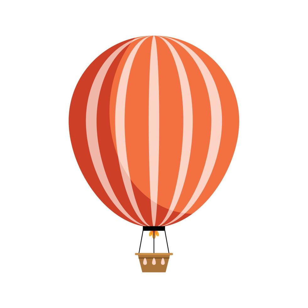 balloon air hot travel vector