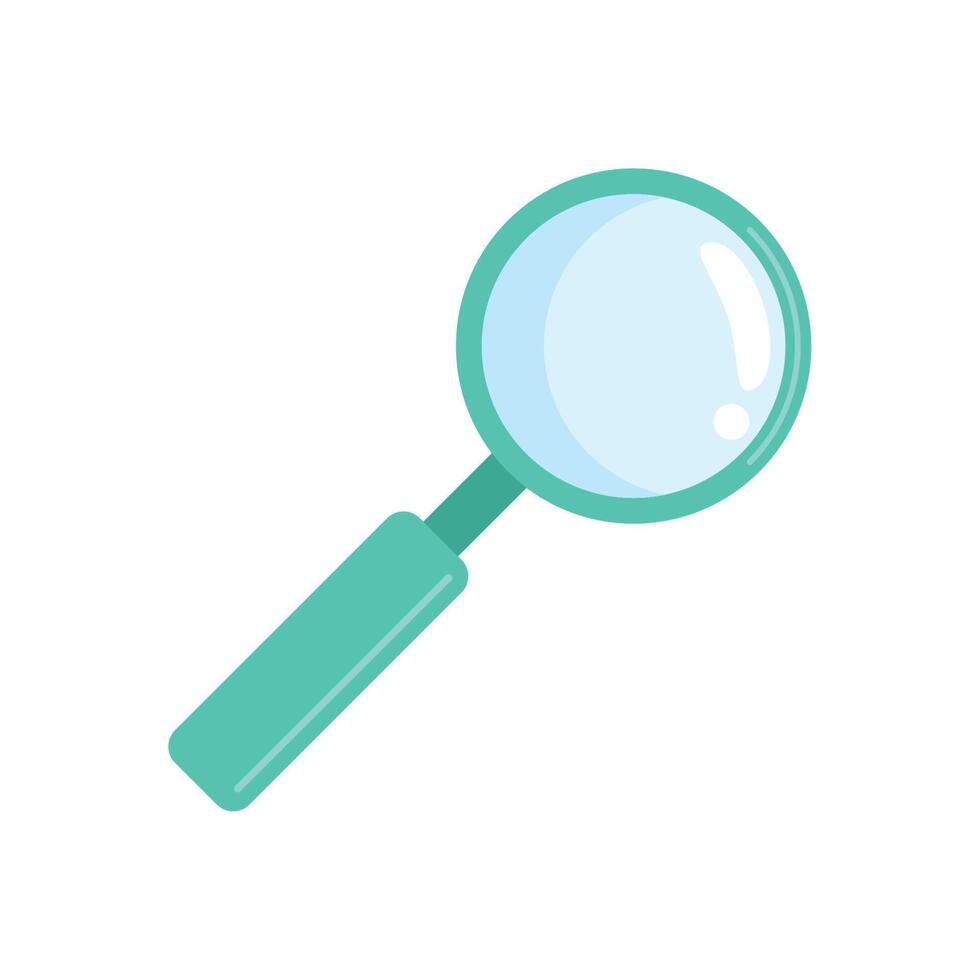 magnifying glass search vector