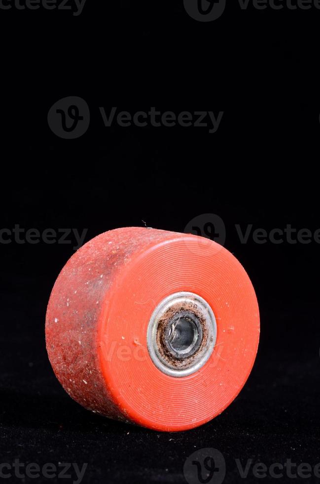 Isolated skate wheel photo