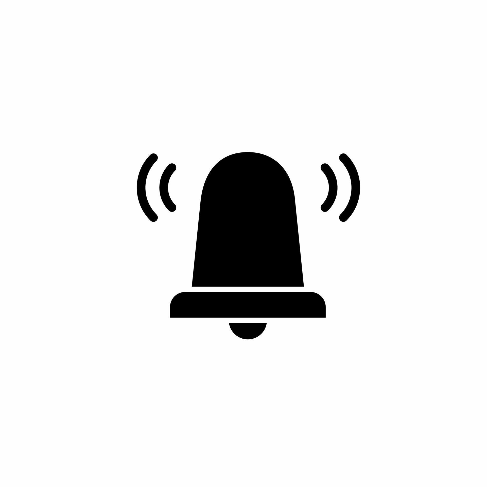 Alarm bells. Alarm icon template. Stock vector illustration. 16978141