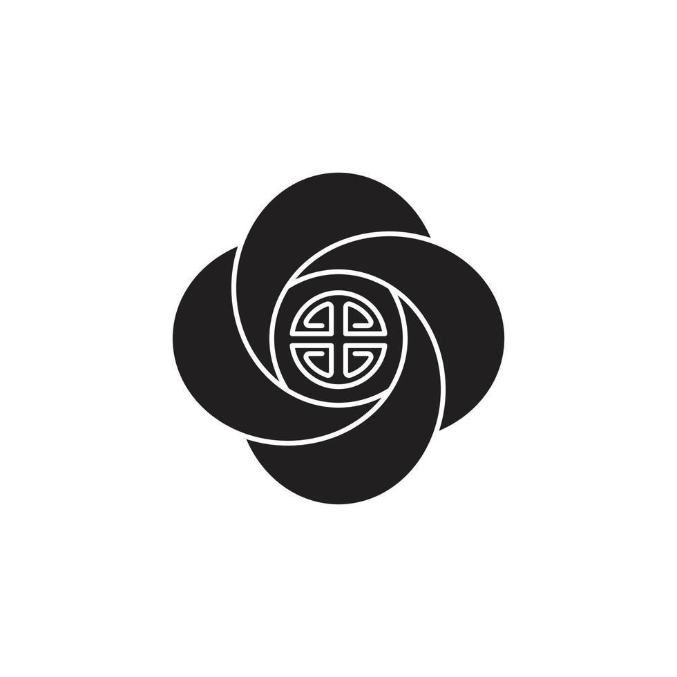 the Chinese New Year theme icon is suitable for additional ornaments vector