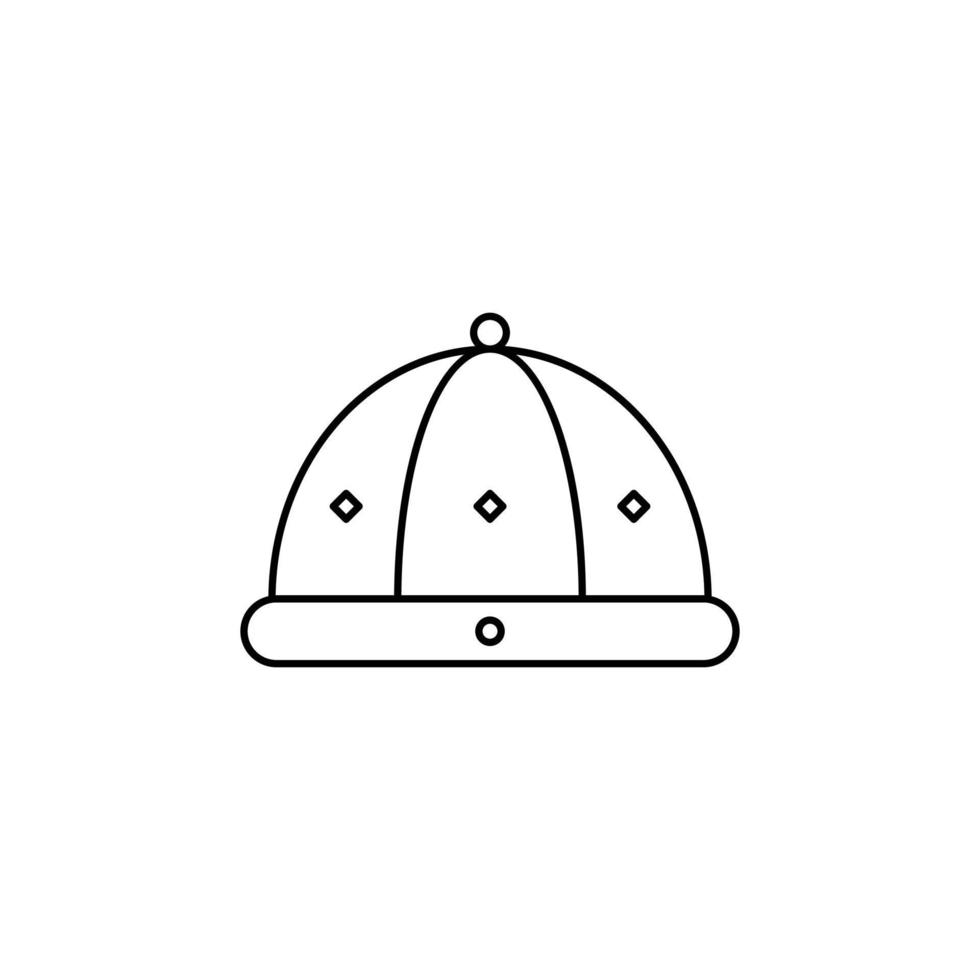 the Chinese New Year theme icon is suitable for additional ornaments vector