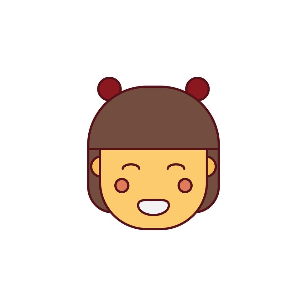 the Chinese New Year theme icon is suitable for additional ornaments vector