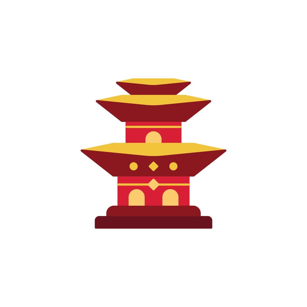 the Chinese New Year theme icon is suitable for additional ornaments vector