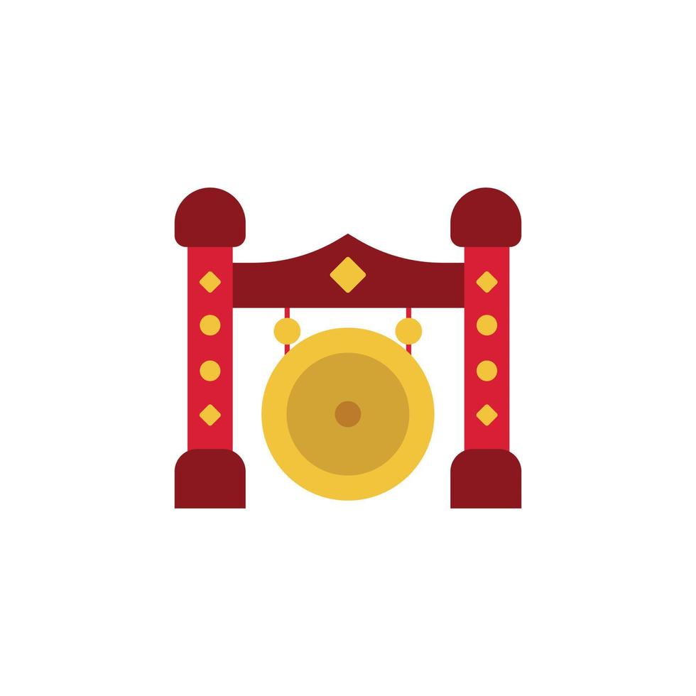 the Chinese New Year theme icon is suitable for additional ornaments vector