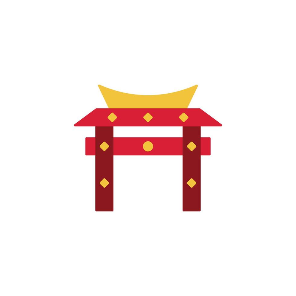 the Chinese New Year theme icon is suitable for additional ornaments vector