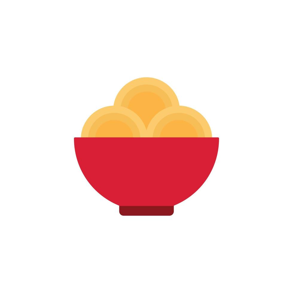 the Chinese New Year theme icon is suitable for additional ornaments vector