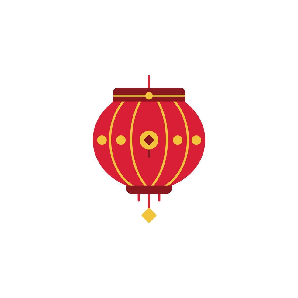 the Chinese New Year theme icon is suitable for additional ornaments vector