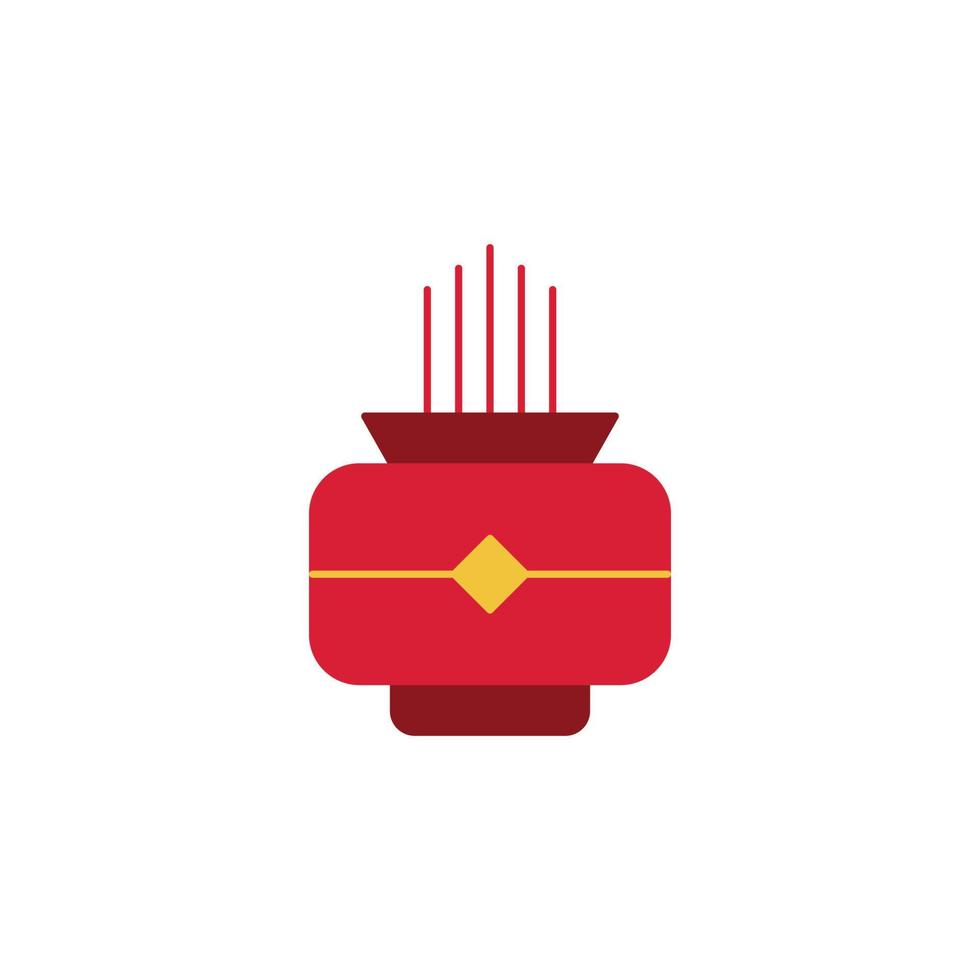 the Chinese New Year theme icon is suitable for additional ornaments vector