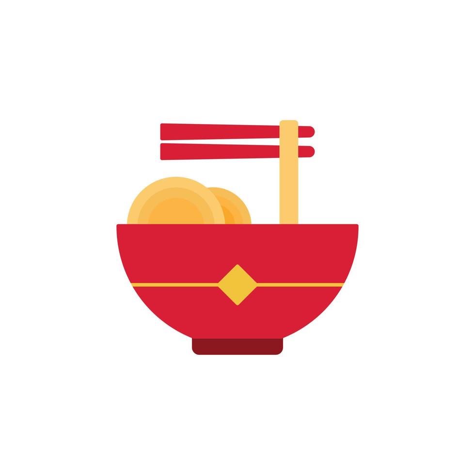 the Chinese New Year theme icon is suitable for additional ornaments vector