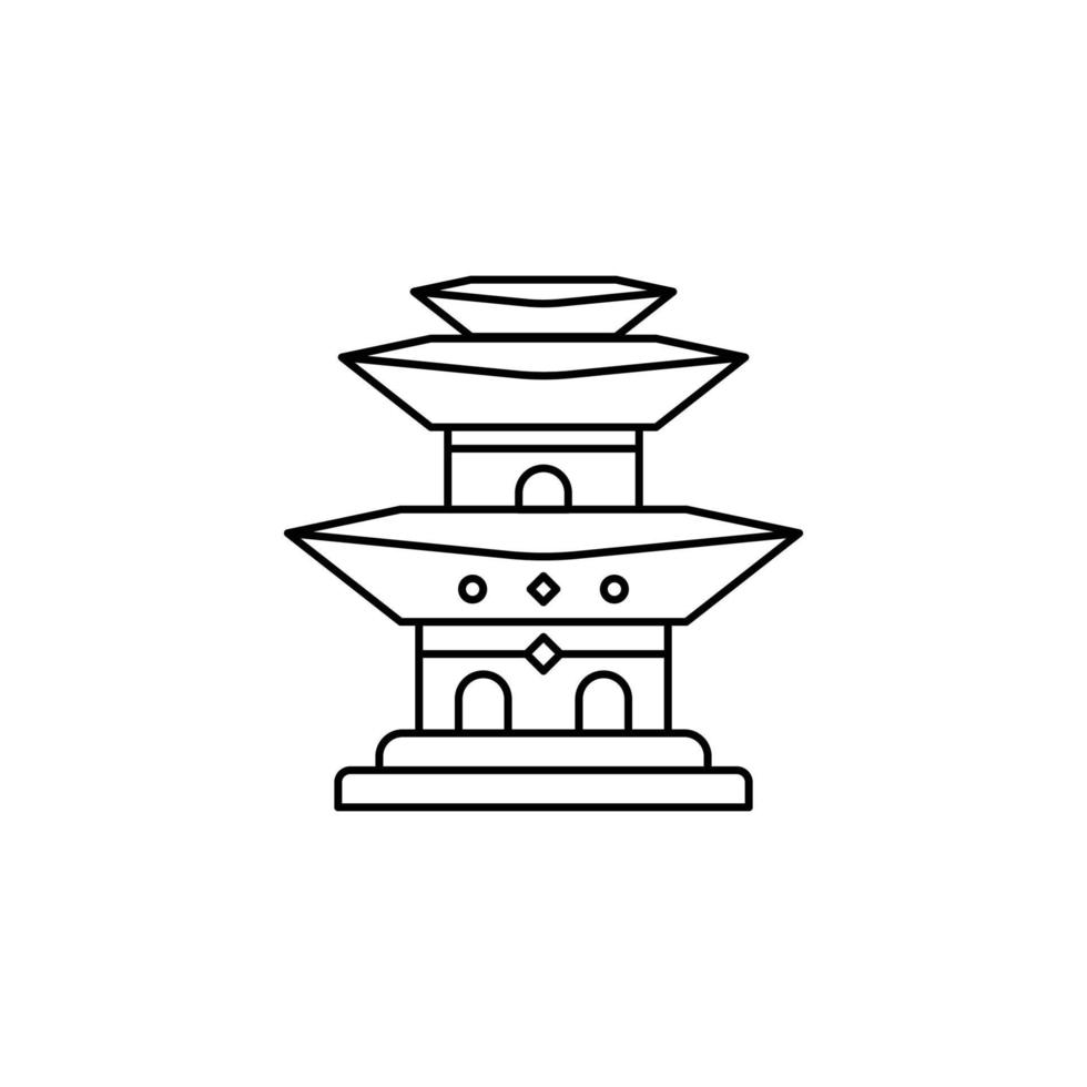 the Chinese New Year theme icon is suitable for additional ornaments vector