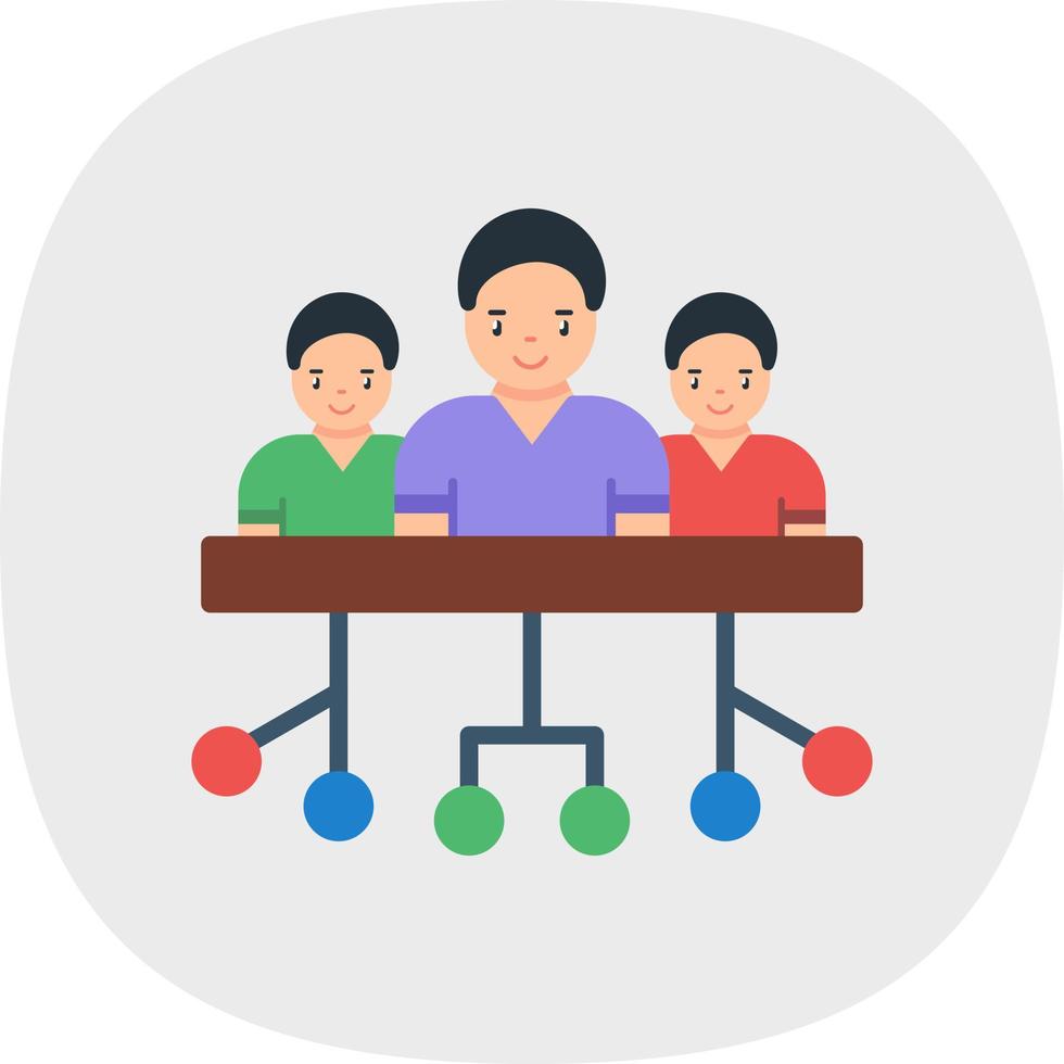 Hr Strategy Vector Icon Design