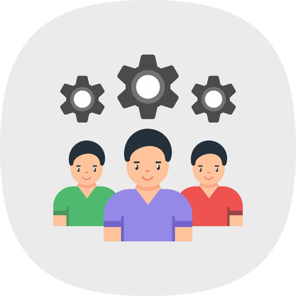 Hr Planning Vector Icon Design