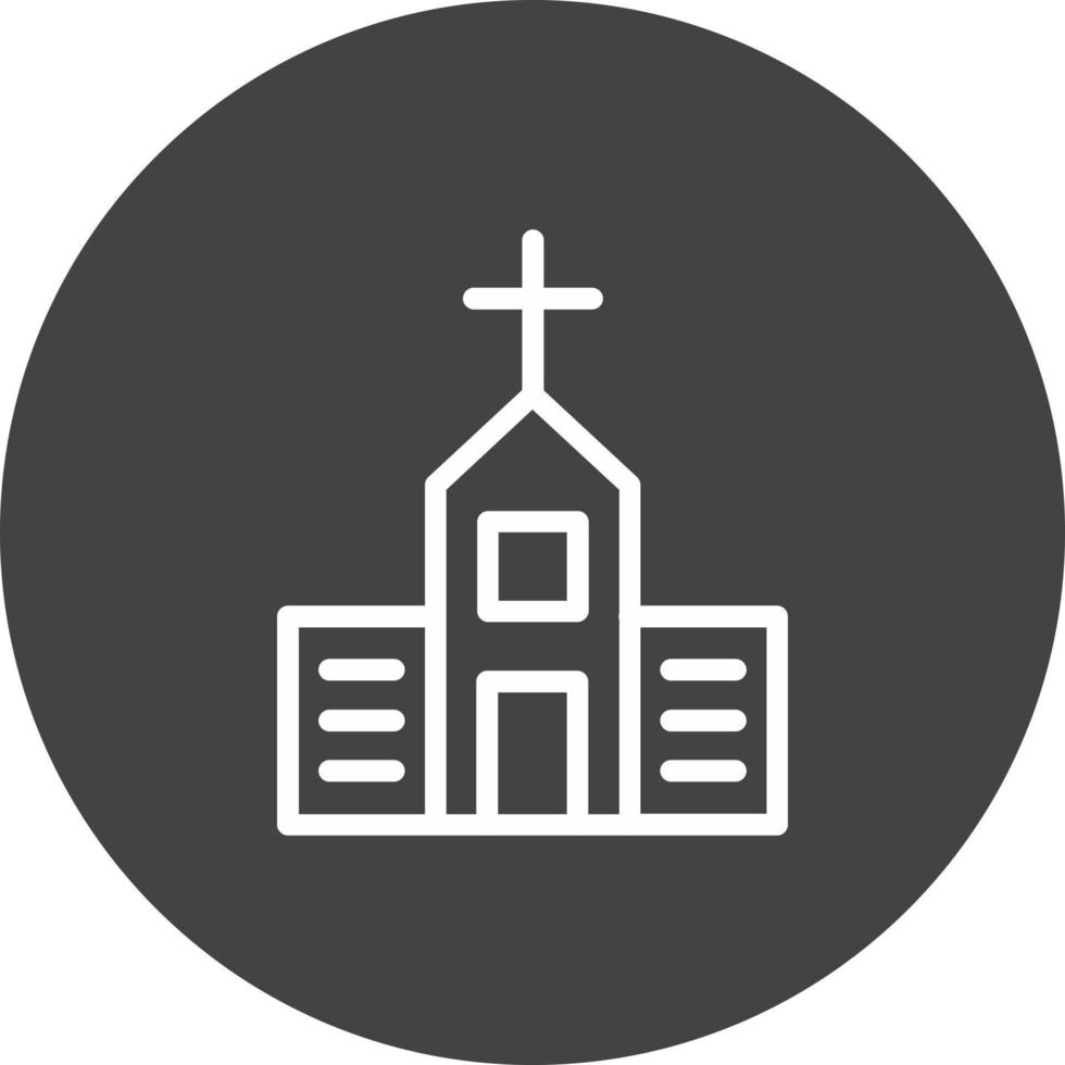 Church Vector Icon Design