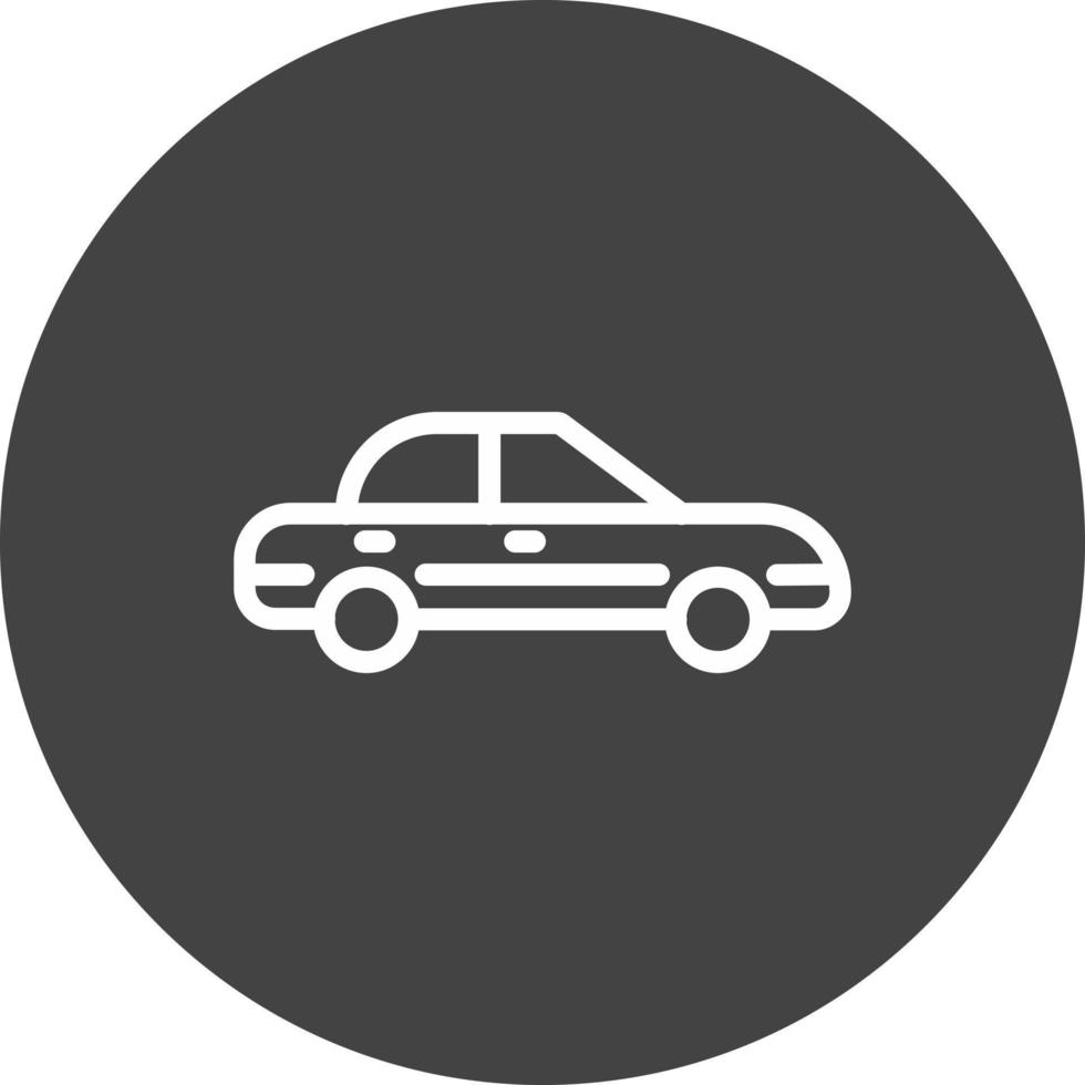 Car Side Vector Icon Design